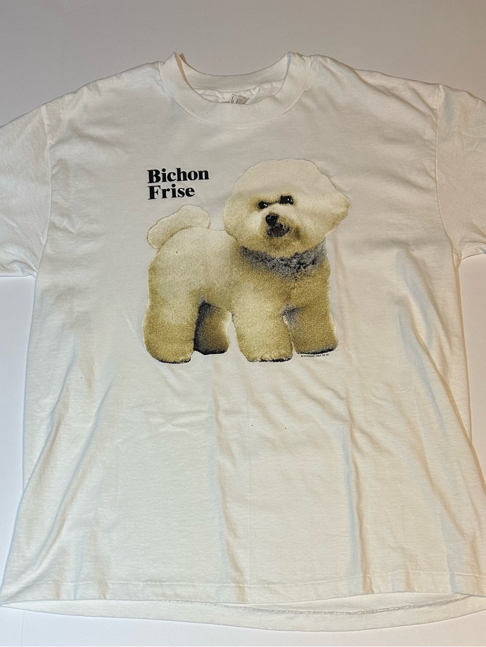 Vintage 1990 Bichon Frise T-Shirt